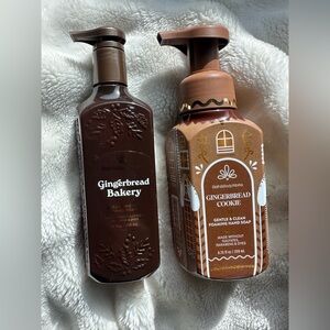 Bath & Body Works Gingerbread Soap Bundle